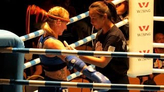 World IFMA Muaythai Championship 2014. Valentina Shevchenko VS Winberg Gia (Finland)