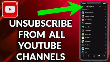How To Unsubscribe On YouTube All At Once