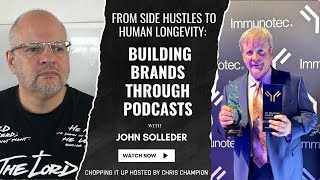 Chopping it up with John Solleder: AI or Die – Building the Human Longevity Show