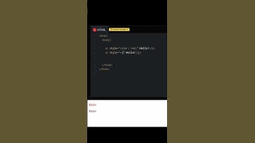 Inline CSS. #shorts #css #html #coding #aapkiadalat #salmankhan