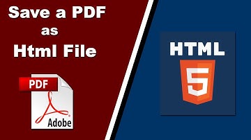 How to Save a PDF as Html File with Adobe Acrobat Pro 2020