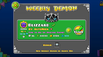 #233 Blizzard (by AutoNick) [Geometry Dash]