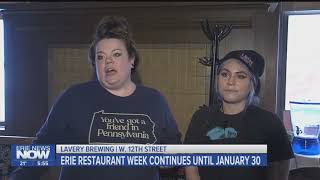 Erie Restaurant Week Continues at Lavery Brewing Company
