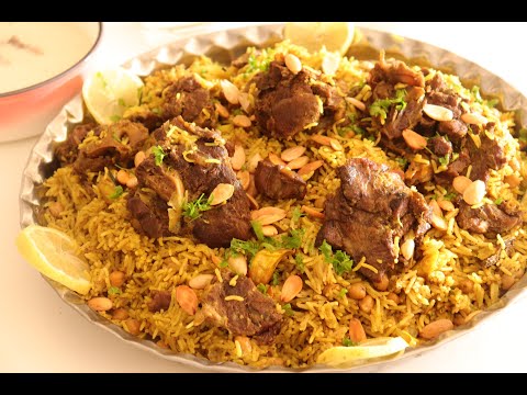 طريقة عمل رز القدرة الفلسطينية للمناسبات و الجمعات العائلية طعم يتعدي الكلام