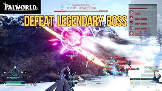 how to defeat legendary boss in palworld #legendary #boss #palworld