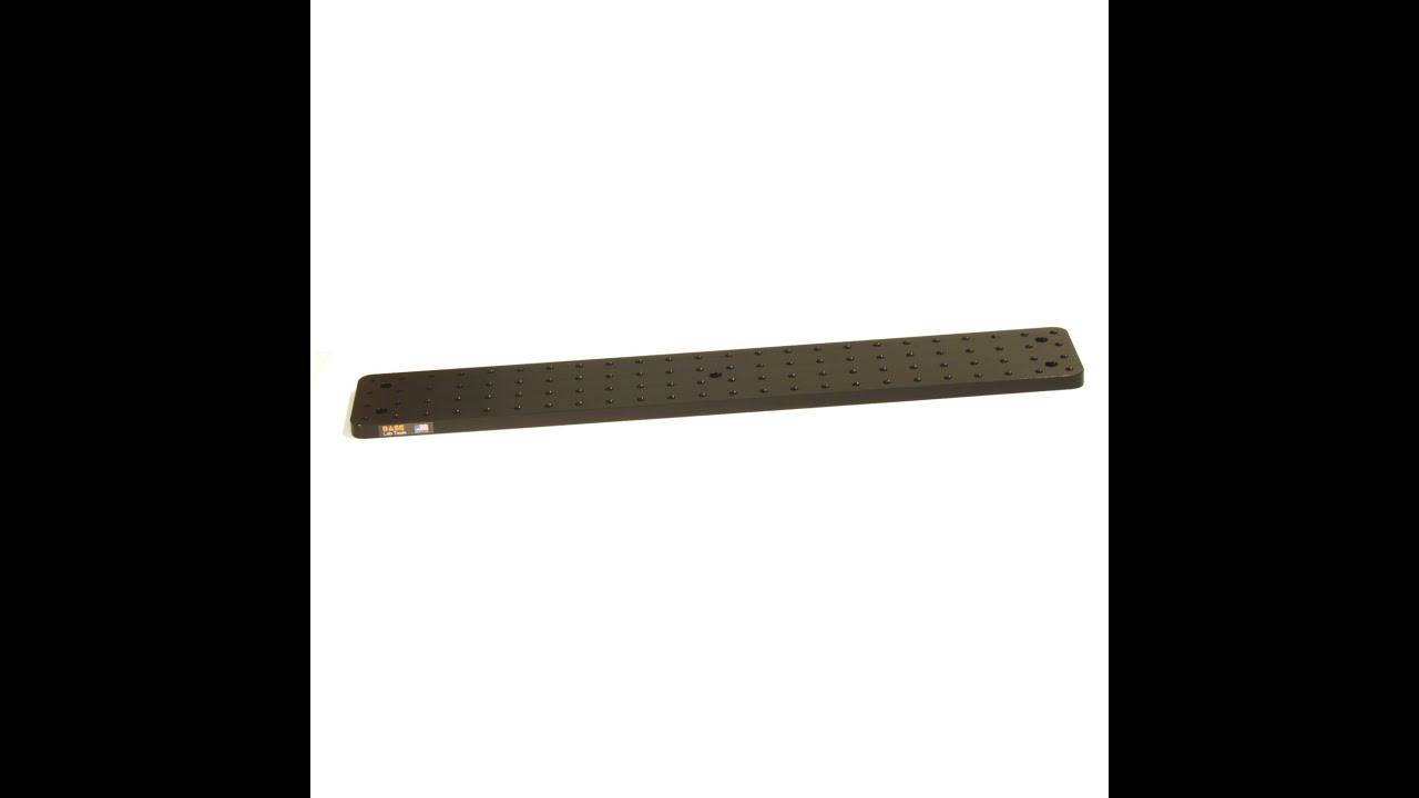 4" x 24" x 1/2" Solid Aluminum Breadboard - SAB042