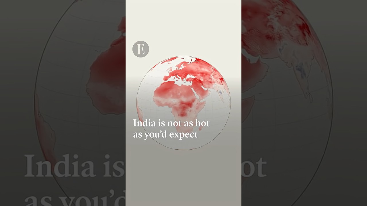 India is not as hot as you'd expect