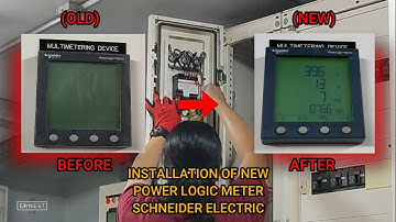 Installation of New Power Logic Meter | PM710 Schneider Electric | Riyadh, KSA.