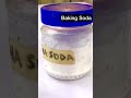 Baking soda and vinegar volcano reaction