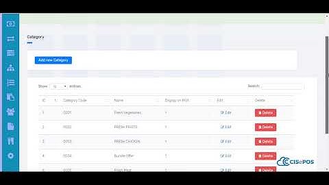 How to Create Categories and Sub-categories in CISePOS