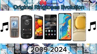 Huawei Original Ringtones Evolution 20092024 #huawei #huaweiphone #huaweievolution #huaweifan_