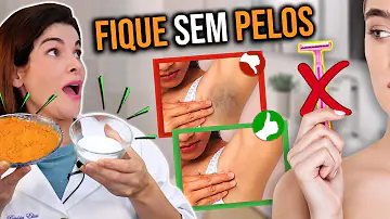 Como tirar Pelos com açafrão?