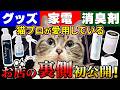 【お店の裏側】猫プロが使っている家電や猫グッズを大公開しちゃいます!