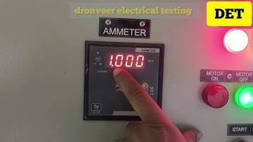 How to program Ammeter #dronveer#lnt #bch #current #ammeter #schneider #abb #wl1320 #rishabh#ae #ats