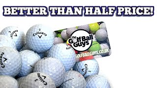 I bought Titleist Pro V1 and Callaway CXR balls from TheGolfBallGuys