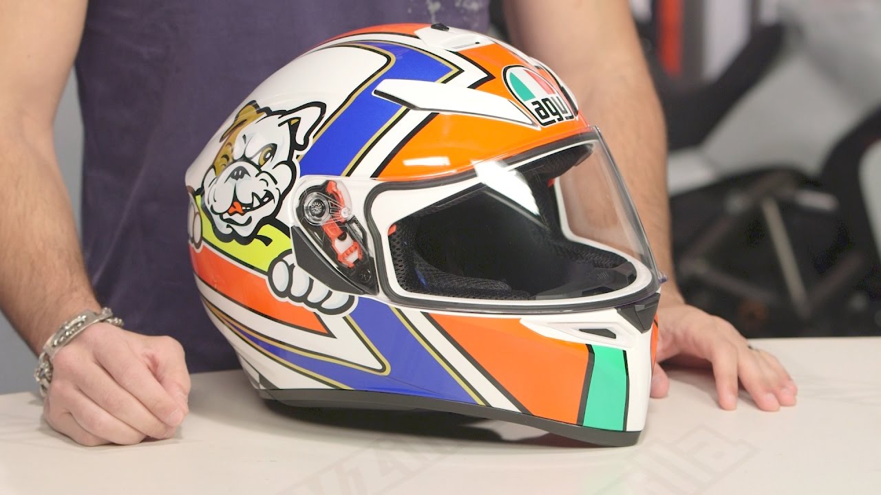 AGV K3 SV Marini Helmet Review at RevZilla.com - YouTube