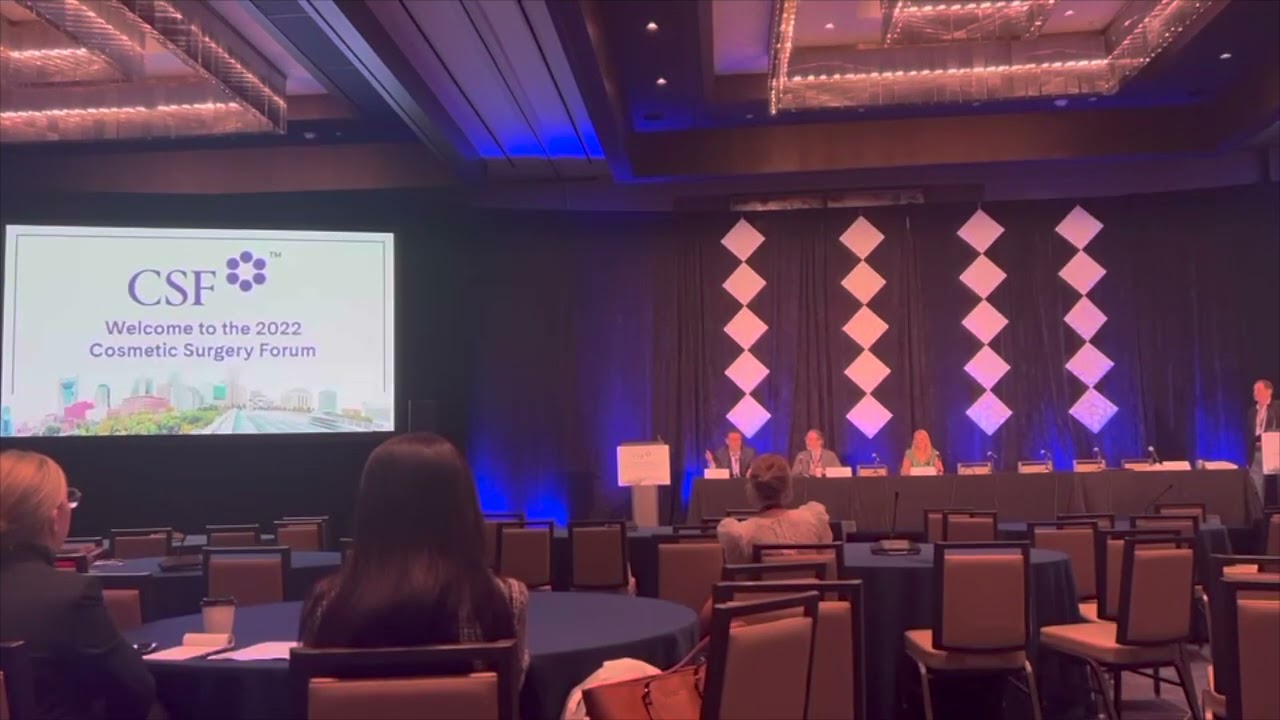 Dr. Joel Cohen Speaking about UltraClear at the Cosmetic Surgery Form in Nashville, Tennessee!