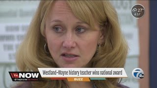 Westland-Wayne teacher wins National History Teacher of the Year