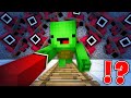 Mikey & JJ ESCAPE from the SQUID GAME WORLD in Minecraft - Maizen