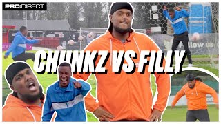 CHUNKZ REDEEMS HIMSELF AGAINST FILLY | Football Challenge