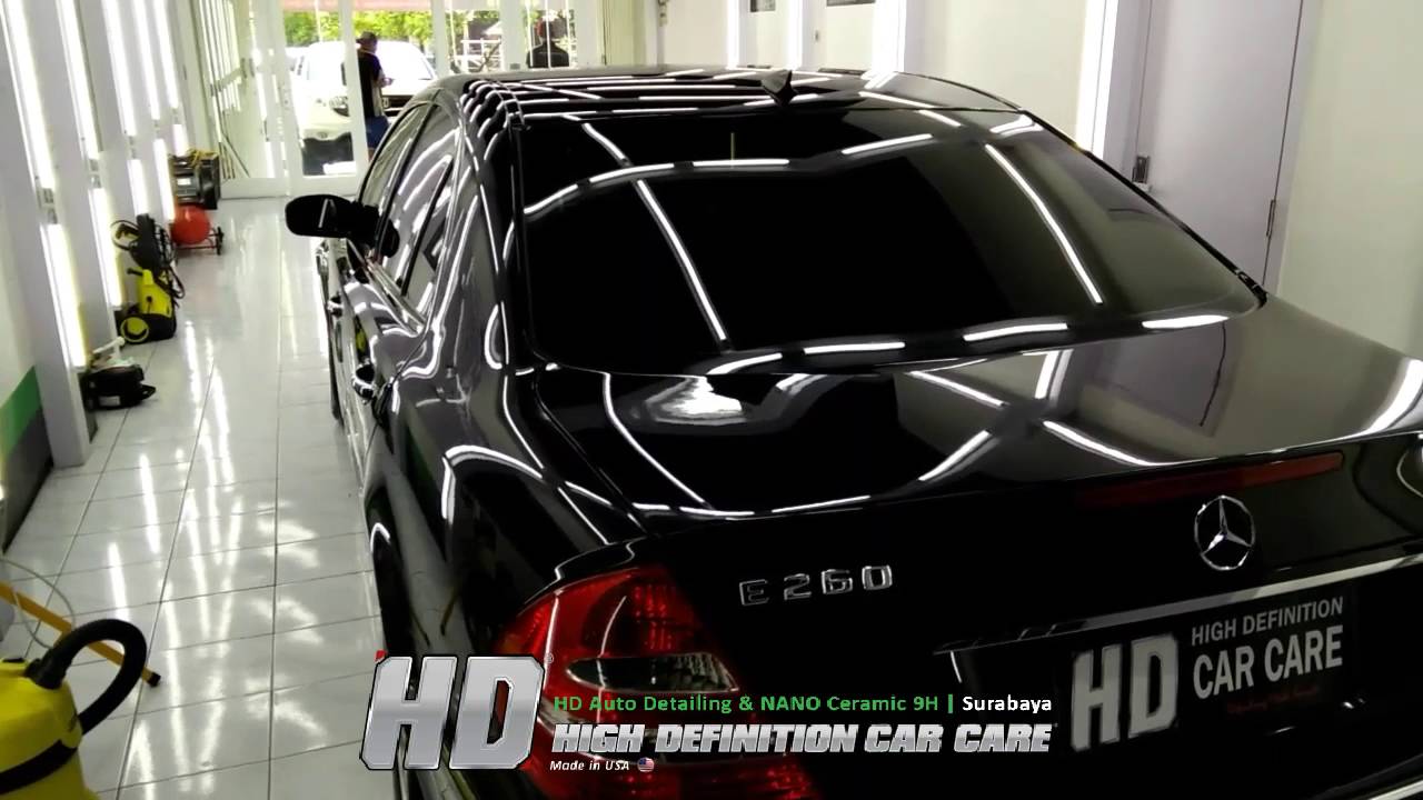 Laminating Mobil Surabaya HD Nano Ceramic 9H Coating Mercedes E260