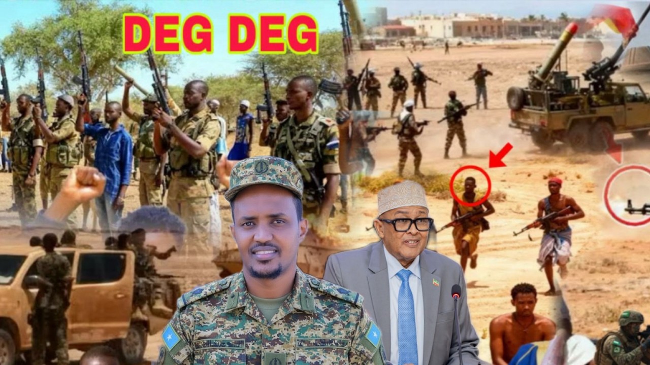 DEG DEG Markab dagaal oo tagan Dekada Jabuuti, Sanaag oo dagal kaso cusbonaday Ugaas Mustafa oo,,,