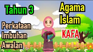 JAWI Kata Imbuhan Awalan KAFA Tahun 3 Sekolah Kebangsaan Sukatan Tepat JAKIM