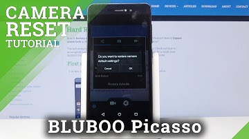 How to Restore Camera Settings in BLUBOO Picasso - Reset Camera