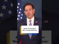 Rubio: US, China Must ‘Work Through Differences’ | Taiwan Talks #shorts