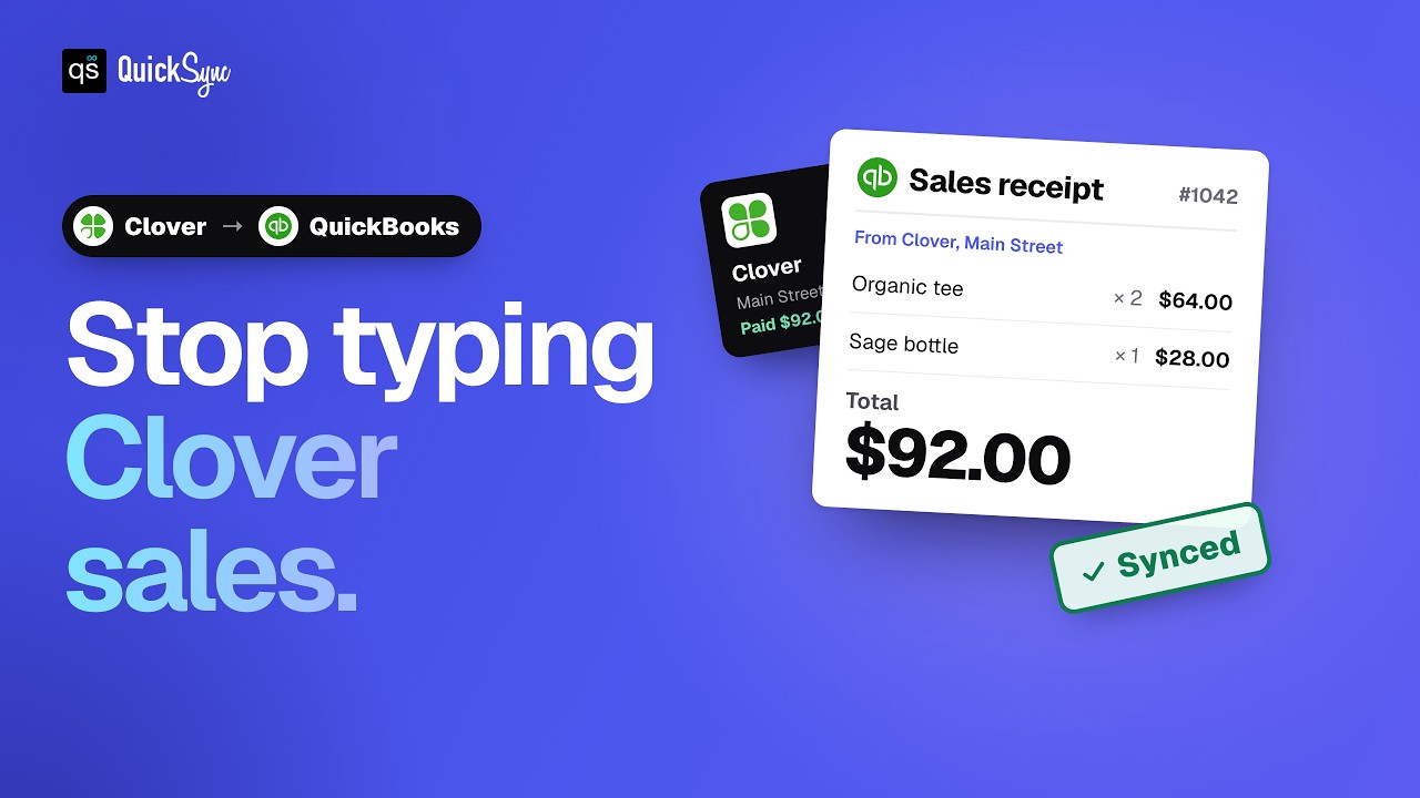 How to Sync Clover & Quickbooks ? | Clover Quickbooks Integration ...