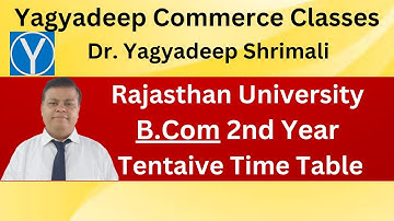 Rajasthan University UG  Exam Time Table 2023 || राजस्थान विश्वविद्यालय यूजी परीक्षा समय सारणी 2023