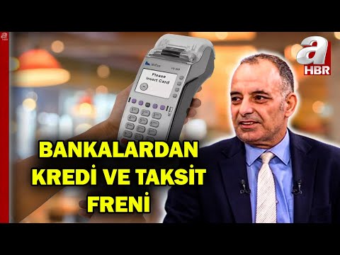 Bankalardan kredi ve taksit freni! Nakit avans taksit sayısı 3'e indi | A Haber