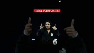 SSLC Maths – Tossing 2 Coins Outcome 🪙 #shorts #shortsfeed