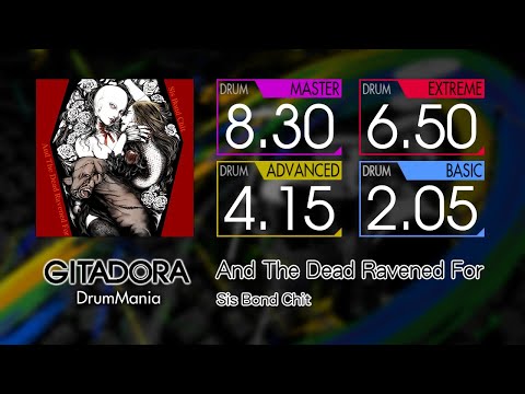 【GITADORA】 And The Dead Ravened For (MASTER ~ BASIC) Drum