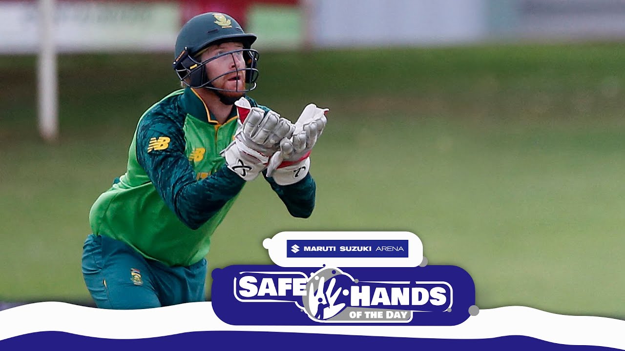 Maruti Suzuki Arena Safe Hands of the Day- Heinrich Klaasen | SA vs  BAN | World Cup 2023