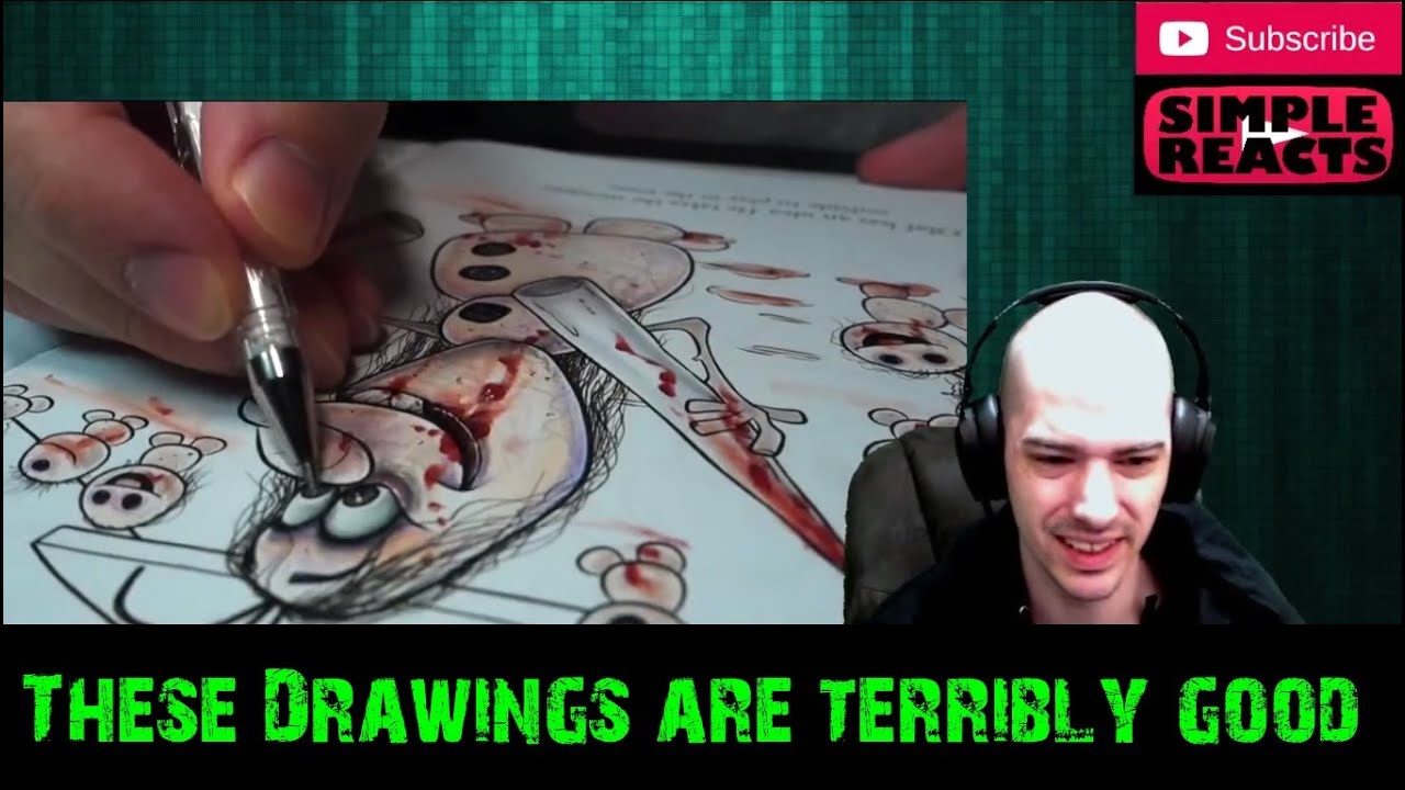 HORROR Artist vs $2 DISNEY FROZEN Colouring Book | Reaction - YouTube
