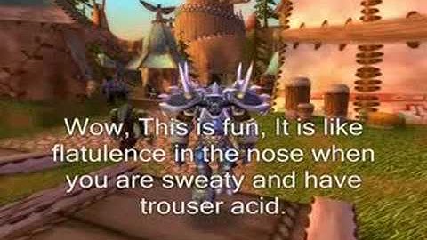 My first World of Warcraft Machinema