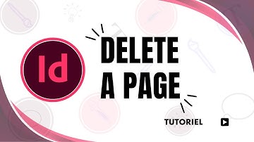 How to delete a page in indesign