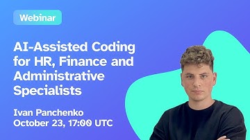 AI-assisted coding: A New Way to Create for Finance, HR, and Administrative Managers