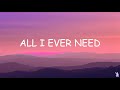All I ever need  -  Austin Mahone Lyrics
