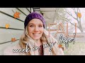 FALL WEEK IN MY LIFE! Cook with me, Packing, Roadtripping, Plants &amp; Fall walks :)