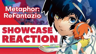 We REACT to the Metaphor: ReFantazio Atlus Exclusive Showcase! (4.22.24)