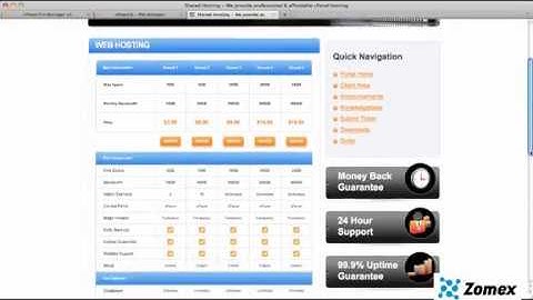 WHMCS Themes - Multi-display options easily changeable