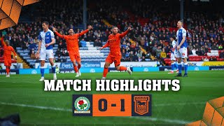 Highlights | Blackburn 0 Town 1