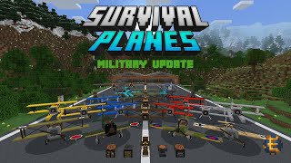 SURVIVAL PLANES ADDON *MILITARY UPDATE* (REALMS SUPPORT) MCPE +1.20 screenshot 3