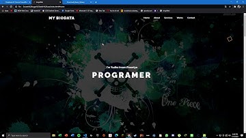 presentasi tugas akhir dan uas pemrograman web