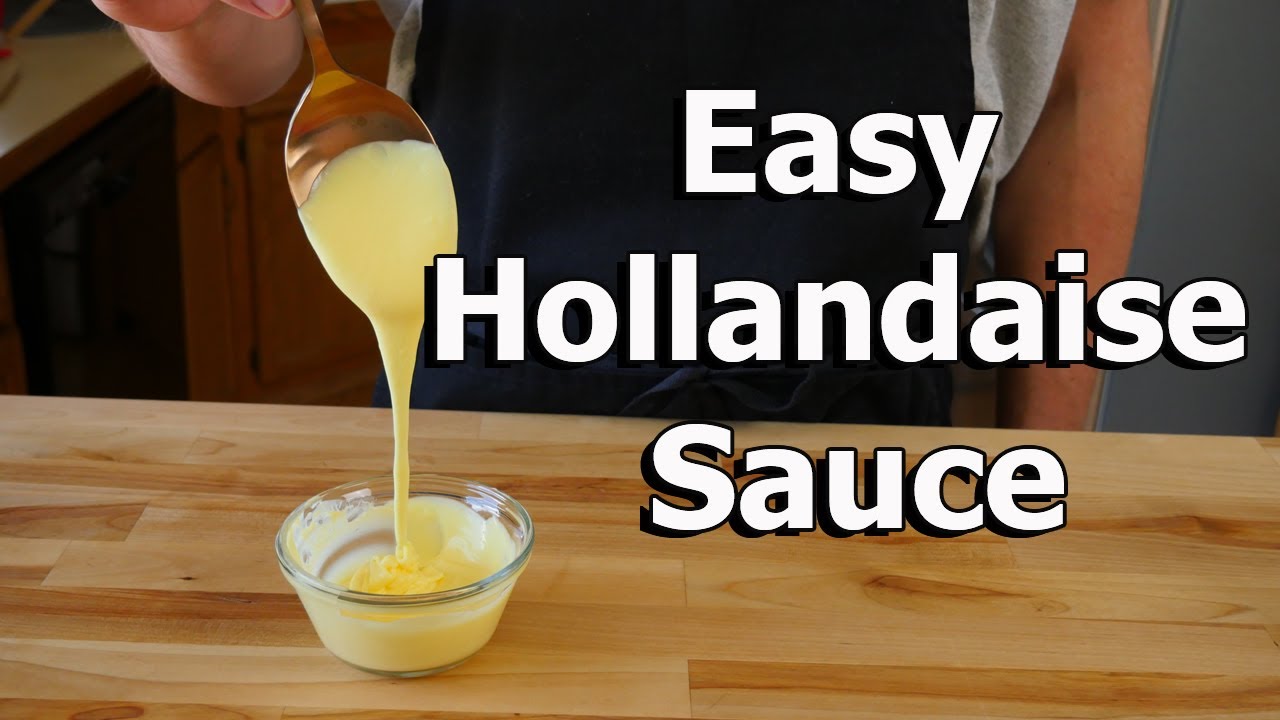 Easy Hollandaise Sauce Recipe (Quick And Simple 4K)