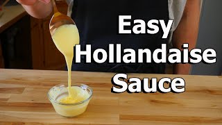 Easy Hollandaise Sauce Recipe (Quick and Simple 4k)