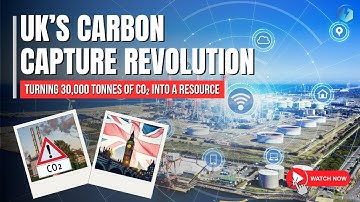 #UK_Gas_Engine #Power_Plant to Capture 30,000 Tonnes of CO₂ Annually!
