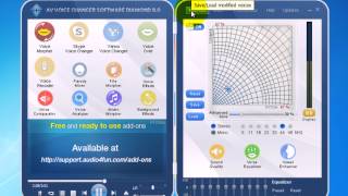 Voice Changer Software Diamond 8.2 - Demo changing voice with Nickvoice screenshot 4